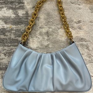 Blue Shoulder Bag